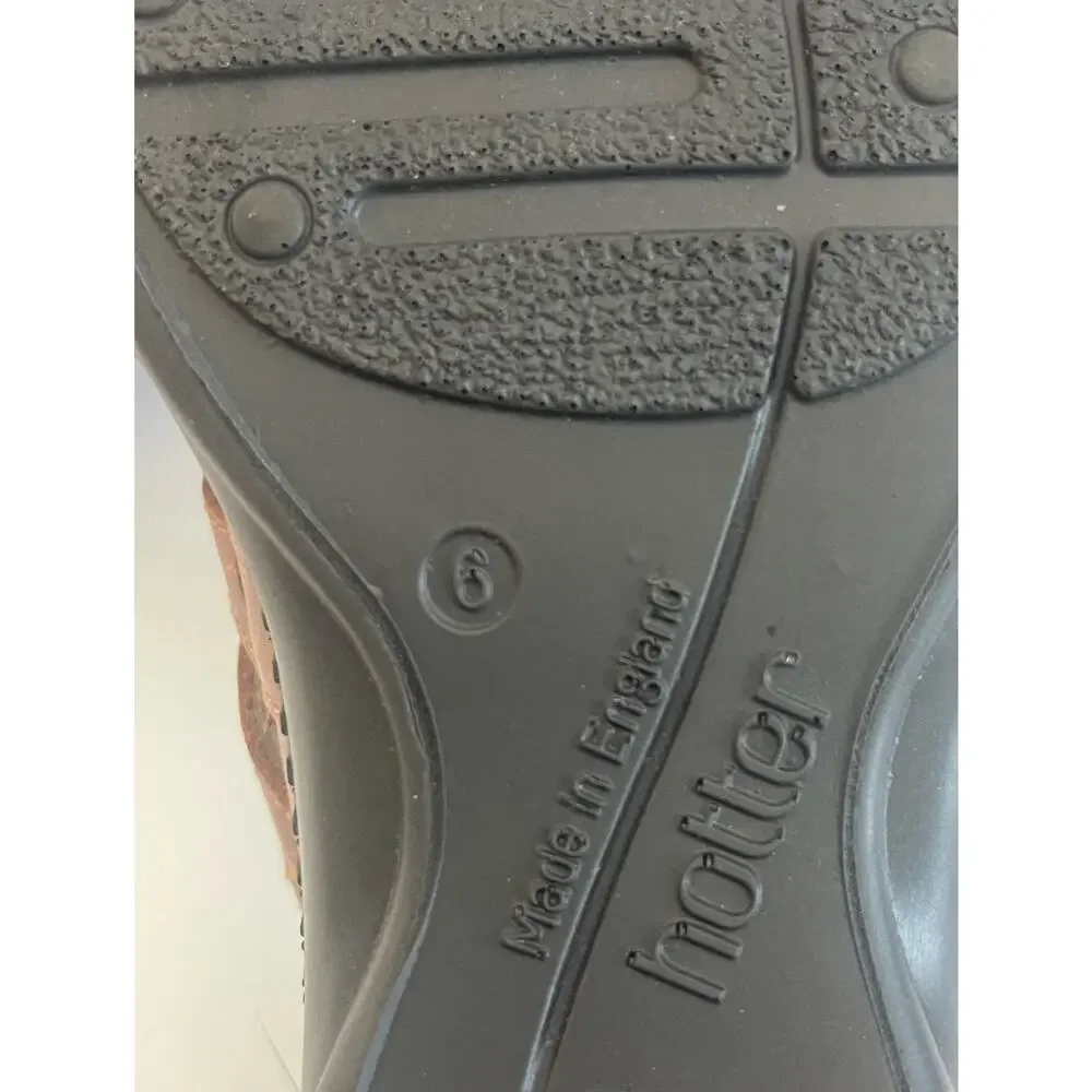 Hotter Shoes Womens Size 7 (UK 5h Leather Blue Karen Mary Jane Comfort